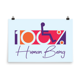 100% Human Being (Poster)