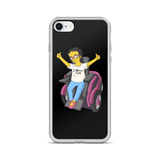 Esperanza From Raising Dion (Yellow Cartoon) D.D.N.E.L. Black iPhone Case