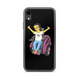 Esperanza From Raising Dion (Yellow Cartoon) D.D.N.E.L. Black iPhone Case