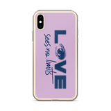 Love Sees No Limits (Halftone Design, iPhone Case)
