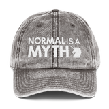 Normal is a Myth (Unicorn) Vintage Cotton Twill Cap