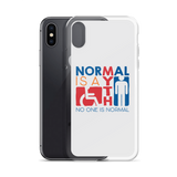 iPhone Case Normal is a myth sign icons people disabled handicapped able-bodied non-disabled popularity disability special needs