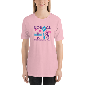 shirt normal is a myth mermaid unicorn peer pressure popularity disability special needs awareness inclusivity acceptance