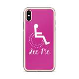 See Me (Not My Disability) Pink iPhone Case