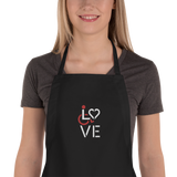 LOVE (for the Special Needs Community) Embroidered Apron