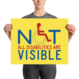 Not All Disabilities are Visible (Poster)