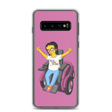 Samsung case Not All Actor Use Stairs yellow cartoon Raising Dion Esperanza Netflix Sammi Haney ableism disability rights inclusion wheelchair actors disabilities actress