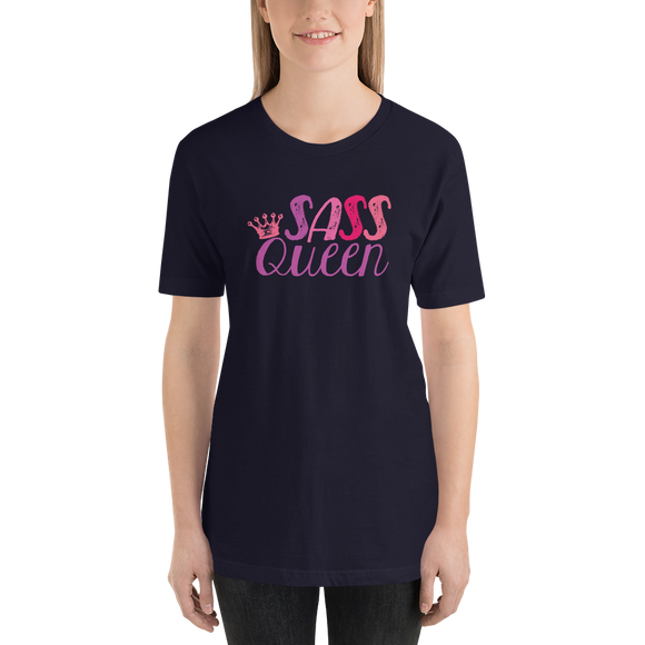 Shirt Sass Queen Fan Sammi Haney Esperanza Netflix Raising Dion sassy wheelchair pink glasses disability osteogenesis imperfecta