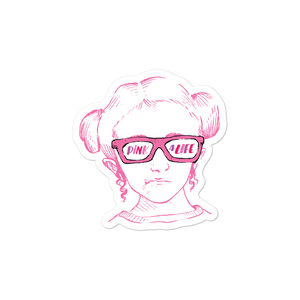 sticker I love Pink pink glasses 4life 4 life for life Raising Dion Esperanza fan Netflix Sammi Haney