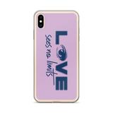Love Sees No Limits (Halftone Design, iPhone Case)