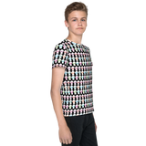 Sammi Haney (Esperanza - Raising Dion) Faces All-Over Unisex Youth T-Shirt