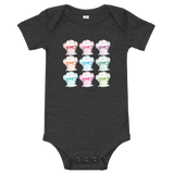 Sammi Haney (Esperanza - Raising Dion) 9 Faces Baby Onesie