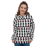 Sammi Haney (Esperanza - Raising Dion) Faces All-Over Unisex Hoodie