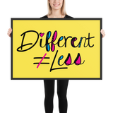 poster Netflix's Raising Dion Esperanza Sammi Haney Different Does Not Equal Less T-Shirt