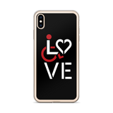 LOVE (for the Special Needs Community) iPhone Case Stacked Design 1 of 3