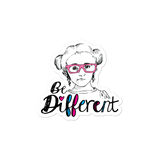 sticker be different Raising Dion Esperanza fan Netflix Sammi Haney wheelchair pink glasses disability osteogenesis imperfecta