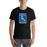 Not All Disabilities are Visible (Unisex Sign T-Shirt)