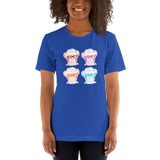 Sammi Haney (Esperanza - Raising Dion) 4 Faces with Outline, Unisex Shirt