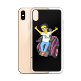 Esperanza From Raising Dion (Yellow Cartoon) Not All Actors Use Stairs Black iPhone Case