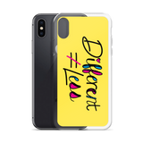 Different Does Not Equal Less (As Seen On Netflix’s Raising Dion) Yellow iPhone Case