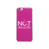 iPhone case invisible disability special needs awareness diversity wheelchair inclusion inclusivity acceptance
