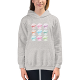 Sammi Haney (Esperanza - Raising Dion) 9 Faces Kid's Hoodie