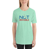 Not Invisible (Adult Light Color Shirts)