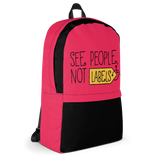 See People, Not Labels (Backpack)