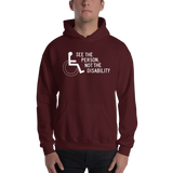 See the Person, Not the Disability (Hoodie Dark Colors)