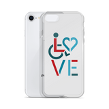 LOVE (for the Special Needs Community) iPhone Case Stacked Design 3 of 3