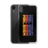 Confined by Ableism (Halftone) iPhone Case