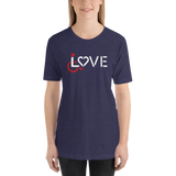 LOVE (for the Special Needs Community) Unisex Shirt Dark Colors