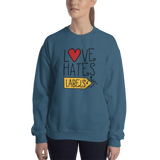 Love Hates Labels (Sweatshirt)