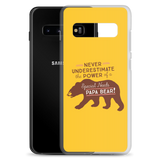 Never Underestimate the power of a Special Needs Papa Bear! Samsung Case