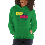 Labels are for Presents Not People (Hoodie Light Colors)
