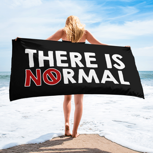 beach towel there is no normal myth peer pressure popularity disability special needs awareness diversity inclusion inclusivity acceptance activism