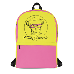 school backpack #teamsammi, #sammihaney Raising Dion Esperanza Netflix Sammi Haney fan wheelchair pink glasses disability osteogenesis imperfecta OI