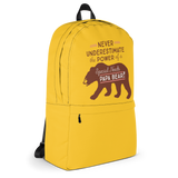 Never Underestimate the power of a Special Needs Papa Bear! Backpack