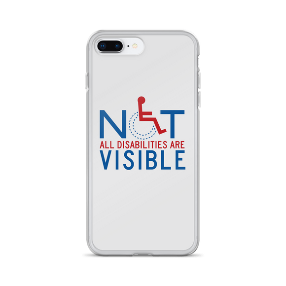 Not All Disabilities are Visible (iPhone Case)