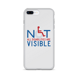 Not All Disabilities are Visible (iPhone Case)
