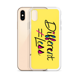 Different Does Not Equal Less (As Seen On Netflix’s Raising Dion) Yellow iPhone Case