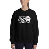 Little Girl Big Attitude (Esperanza - Raising Dion) Unisex Sweatshirt Dark Colors