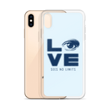 Love Sees No Limits (Halftone Stacked Design, iPhone Case)
