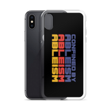 Confined by Ableism (Halftone) iPhone Case