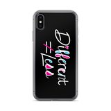 Different Does Not Equal Less (As Seen On Netflix’s Raising Dion) Black iPhone Case