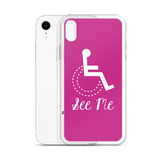 See Me (Not My Disability) Pink iPhone Case