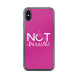 Not Invisible (Pink iPhone Case)
