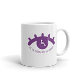 See the Person, Not the Disability (Eyelash Design) Mug