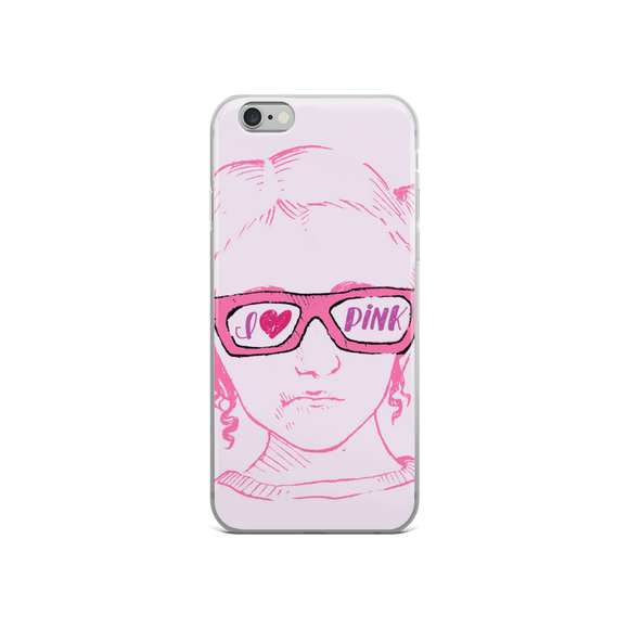 I Love Pink (Esperanza - Raising Dion) iPhone Case