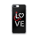 LOVE (for the Special Needs Community) iPhone Case Stacked Design 1 of 3